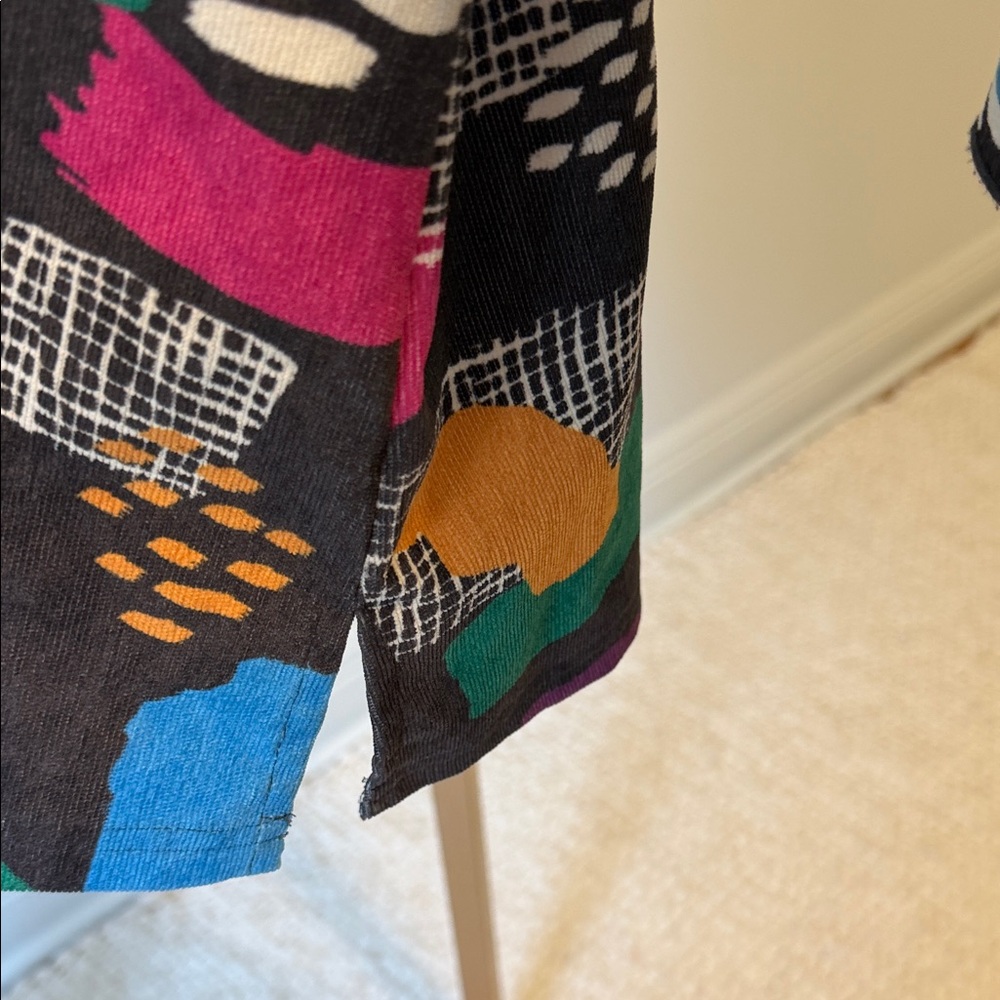 Multiples Vibrant Patterned Shacket Sz Ps - image 4